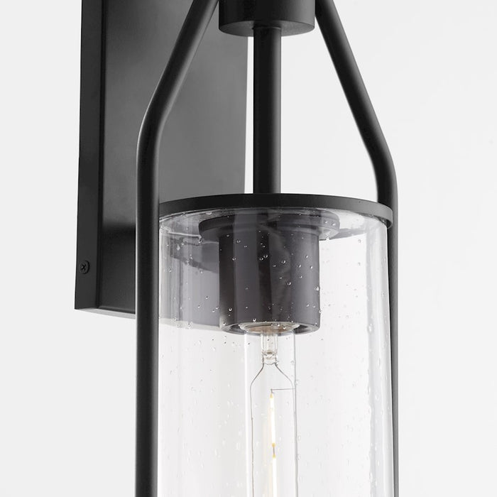 Quorum Townsend 21" Lantern, Textured Black