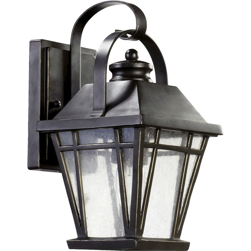 Quorum Baxter 1 Light Wall Mount, Old World