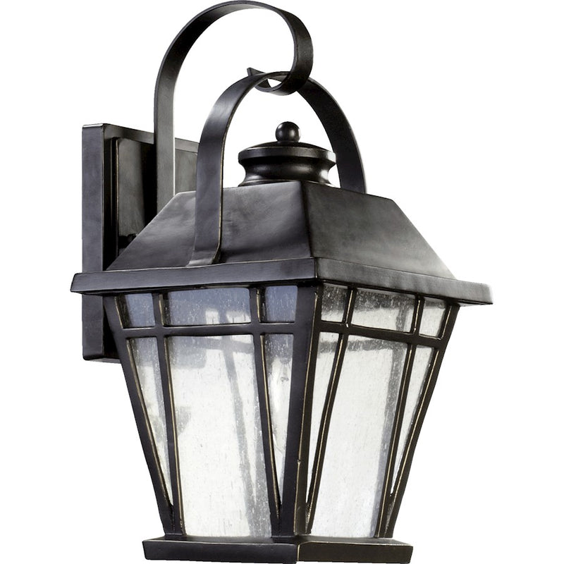Quorum Baxter 1 Light Wall Mount, Old World