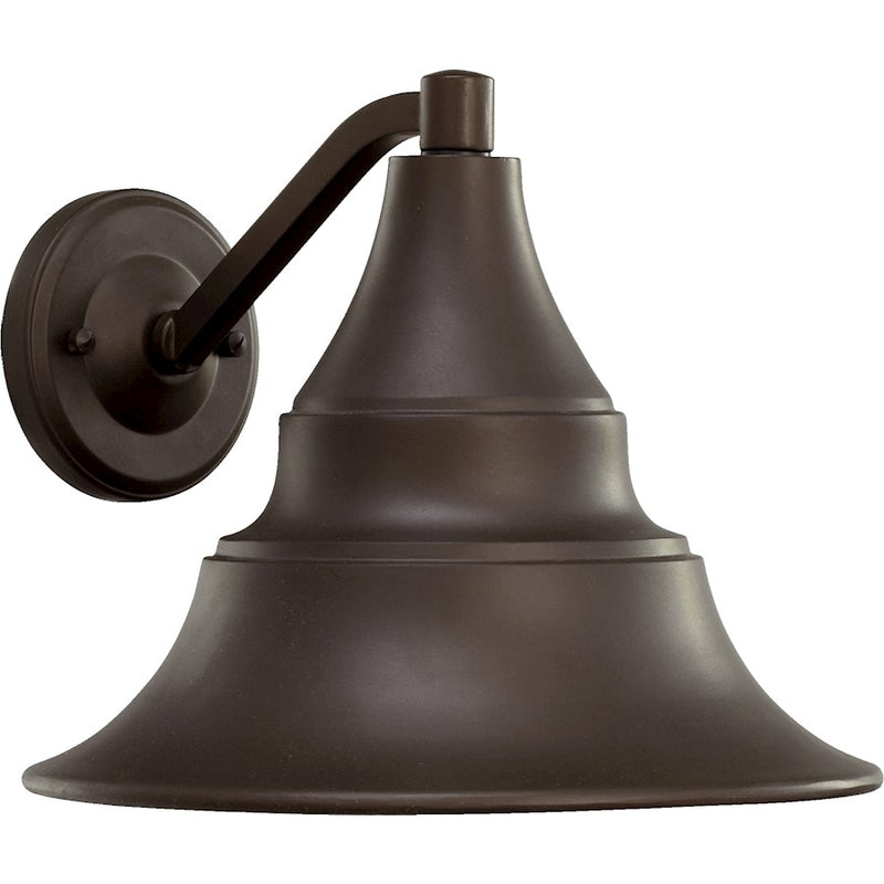 Quorum Sombra 1 Light Wall Mount, Oiled Bronze
