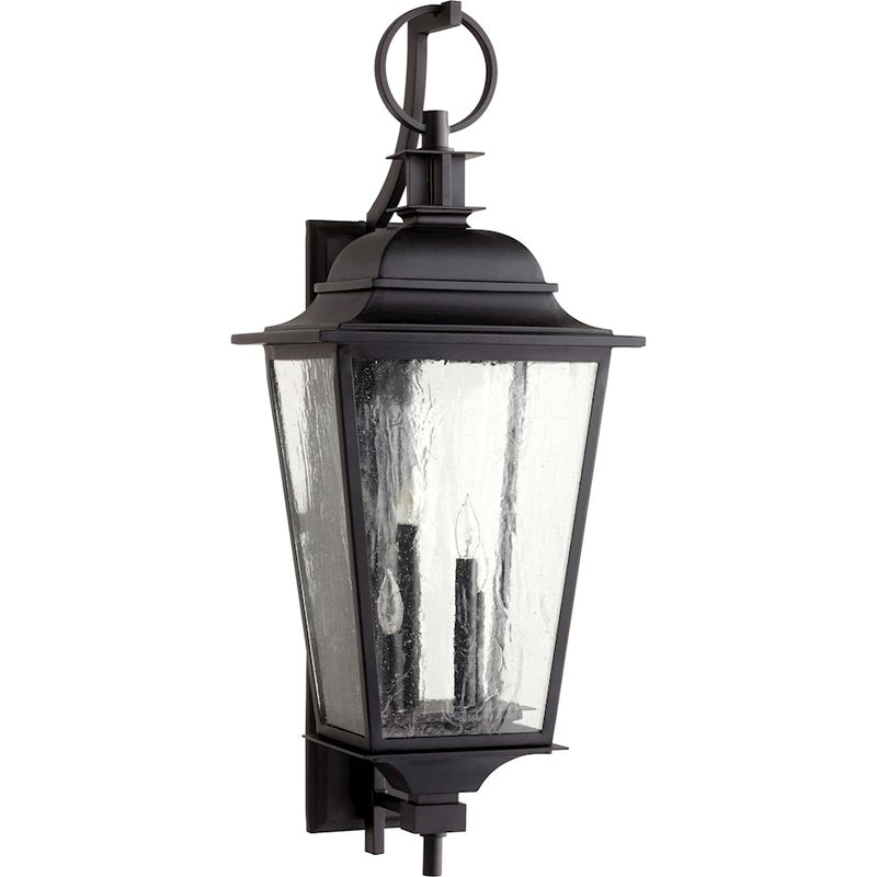 Quorum Pavilion 4-LT 14' Outdoor Lantern, Noir