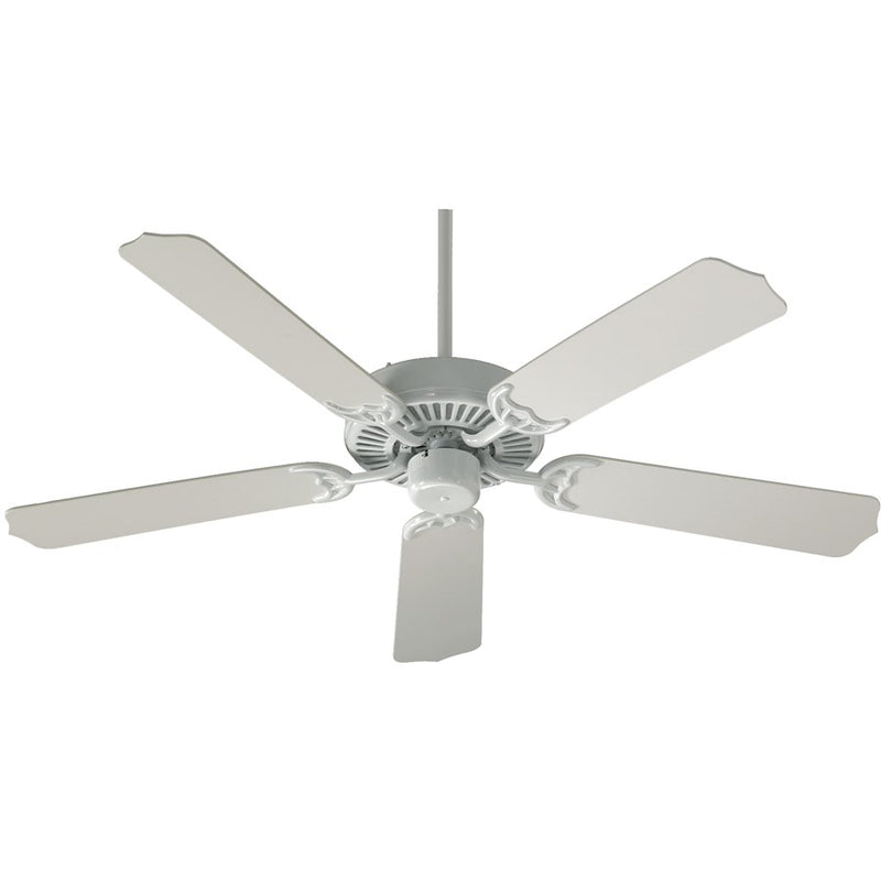 Quorum Capri I Ceiling Fan, White
