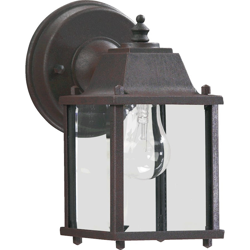 Quorum 1 Light Wall Mount, Rust