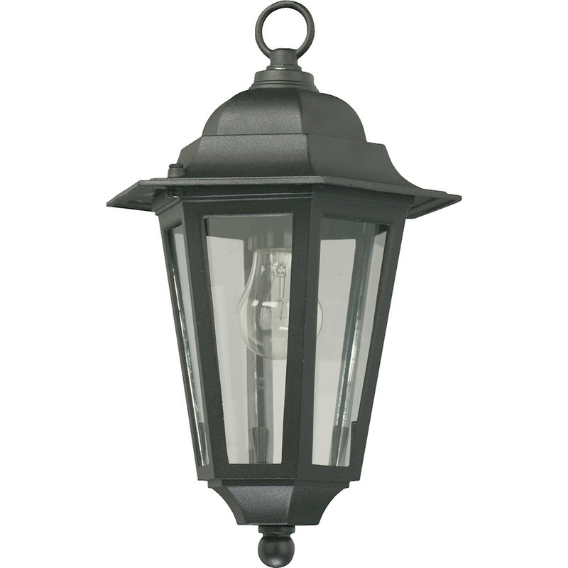 Quorum 1 Light Pendant, Black