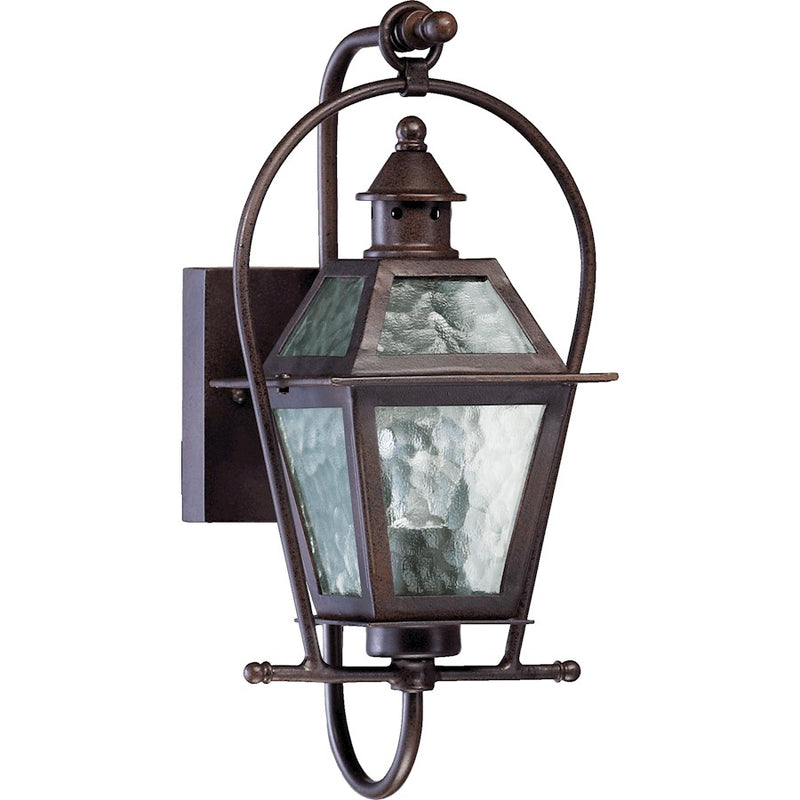 Quorum Bourbon Street 1 Light Wall Mount, Oiled Bronze