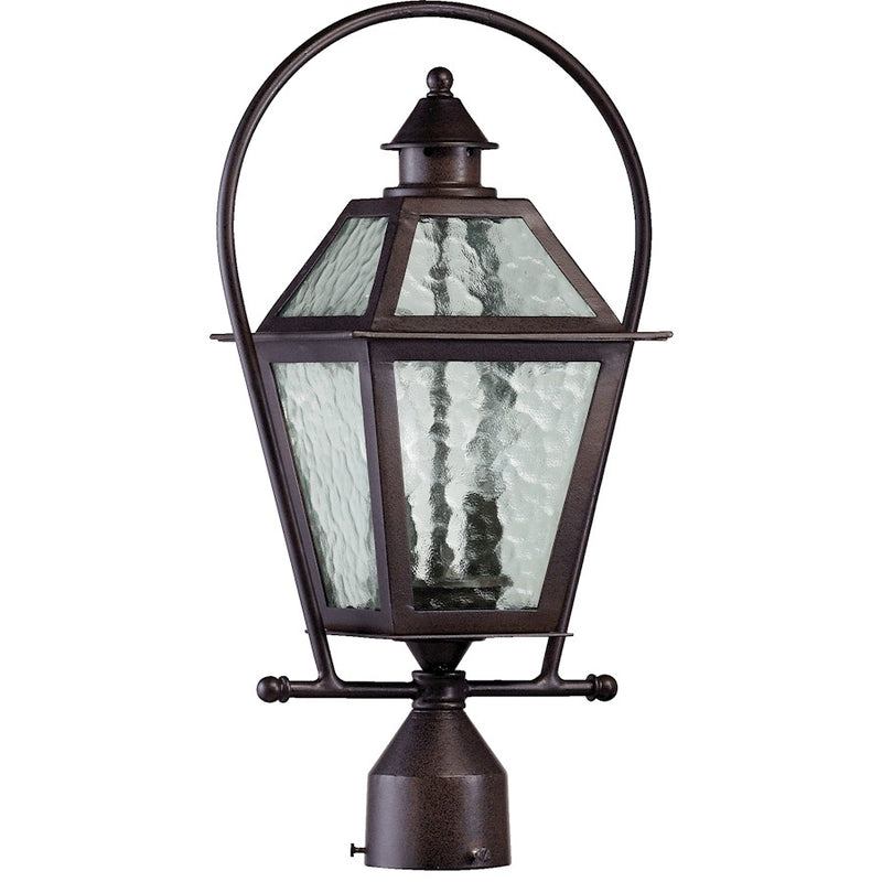Quorum Bourbon Street 2 Light Post Light, Oiled Bronze