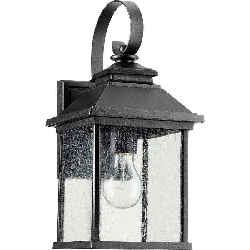 Quorum Pearson 1-LT 14' Outdoor Lantern, Noir