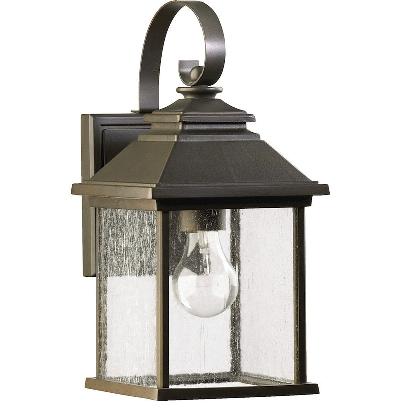 Quorum Pearson 1 Light Wall Mount, Oiled Bronze