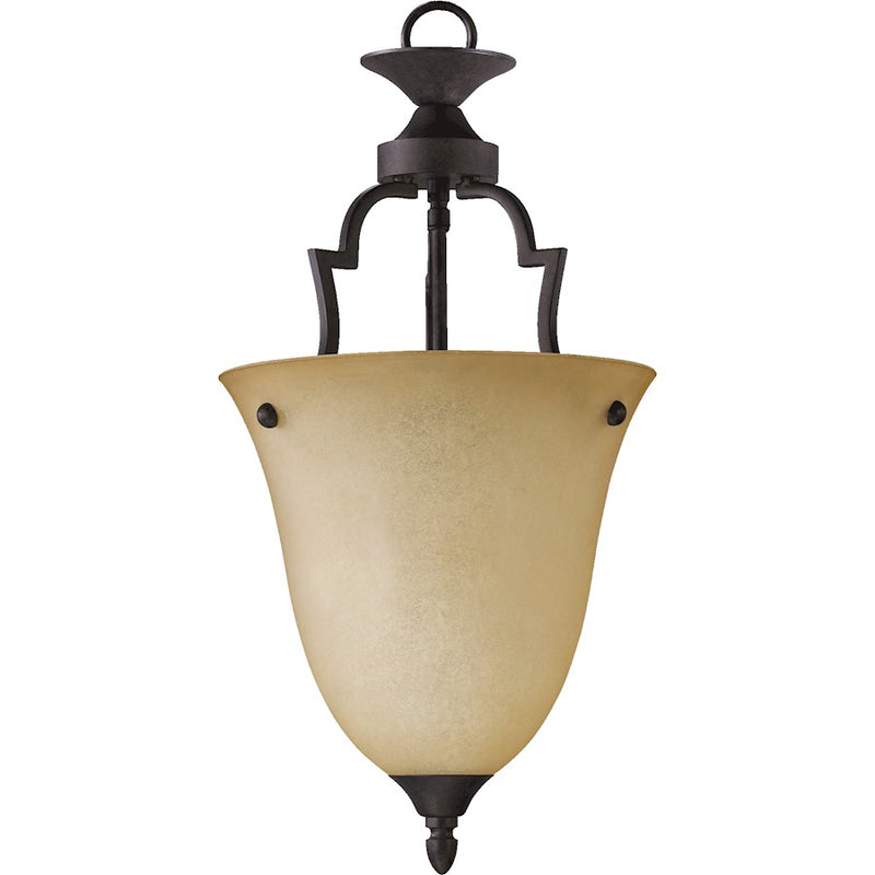 Quorum Coventry 1 Light Pendant, Toasted Sienna