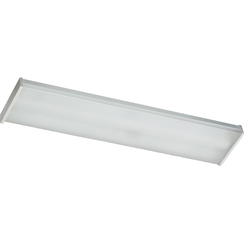 Quorum 2 Light Flush Mount, White