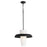 Quorum Mallory 16" Pendant, Matte Black