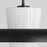 Quorum Mallory 16" Pendant, Matte Black