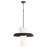 Quorum Mallory 20" Pendant, Matte Black