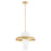 Quorum Mallory 20" Pendant, Aged Brass