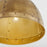 Quorum Artisan 1Lt 14" Dome Pendant, Artisan Brass