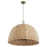 Quorum 24" Wicker Pendant, Artisan Brass - 86-3-75