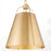 Quorum Ellen 1Lt 15" Pendant, Aged Brass
