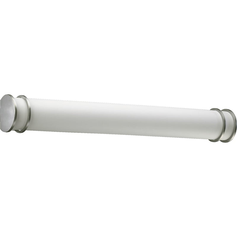 Quorum 2 Light Vanity Light, Satin Nickel