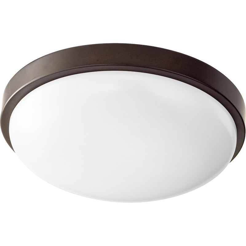 Quorum 1 Light 11.5' Ceiling Mount, Oiled Bronze