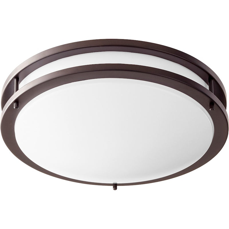 Quorum 1 Light 14.5' Ceiling Mount, Oiled Bronze