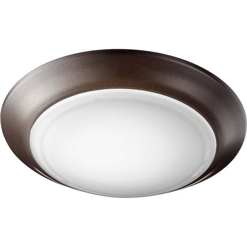 Quorum 1 Light 7.5' Ceiling Mount, Oiled Bronze