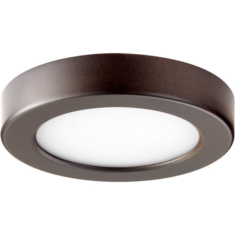 Quorum 1 Light 5.5' Ceiling Mount, Oiled Bronze