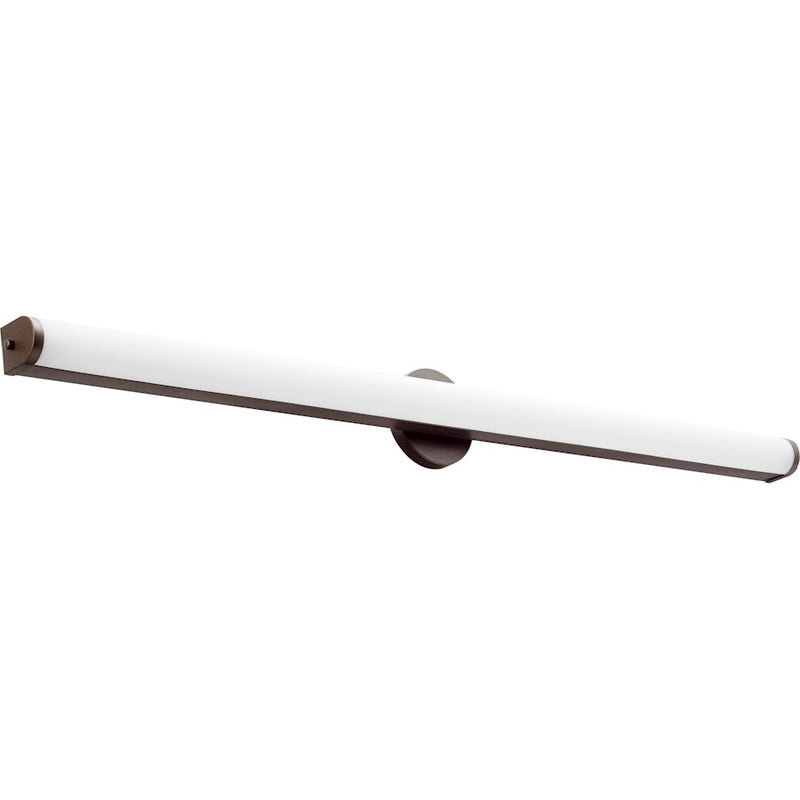 Quorum LED 48" 23W Vanity, Oiled Bronze