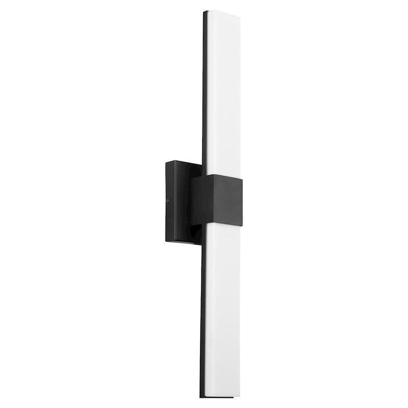 Quorum Led 2X9W Vanity, Matte Black