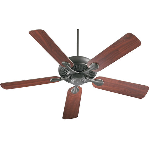 Quorum Pinnacle Ceiling Fan, Old World