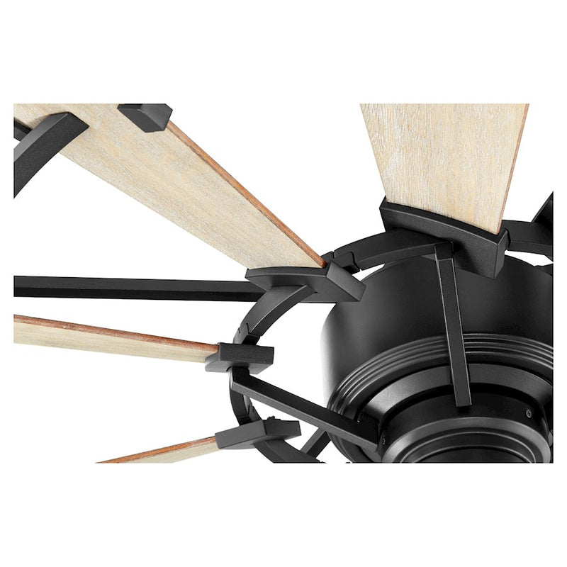 Quorum Windmill 52" Ceiling Fan, Noir