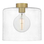 Quoizel Abner 1 Light Chain Hung Mini Pendant, Aged Brass