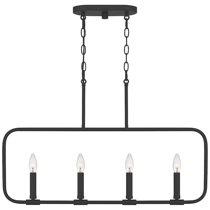 Quoizel Abner 4 Light Island Chandelier