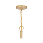 Quoizel Abner 5 Light 24" Chandelier, Aged Brass
