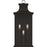 Quoizel Abernathy 3 Light Outdoor Lantern, Old Bronze/Glass