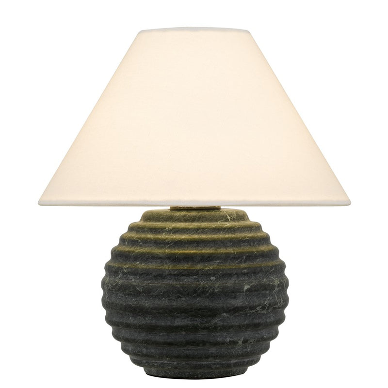 Quoizel Alessandro 1-Lt Matte Black Table Lamp, Matte Black - ALES6211MBK
