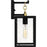 Quoizel Anchorage 1 Light Outdoor Lantern, Black/Clear Seedy