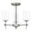 Quoizel Aria 3 Light Semi-Flush Mount, Opal