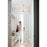 Quoizel Aria 3 Light Semi-Flush Mount, Opal