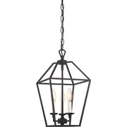 Quoizel Aviary 3 Light Foyer Piece, Palladian Bronze