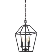 Quoizel Aviary 3 Light Foyer Piece, Palladian Bronze