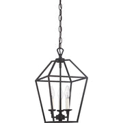 Quoizel Aviary 3 Light Foyer Piece, Palladian Bronze