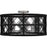 Quoizel Axford 5Light Semi-Flush Mount, Antique Nickel/Black Rope
