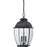Quoizel Bain 3 Light Mini Pendant, Mystic Black/Clear Beveled