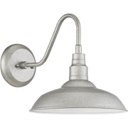 Quoizel Beachside Light Outdoor Wall Lantern, Medium, Galvanized