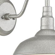 Quoizel Beachside Light Outdoor Wall Lantern, Medium, Galvanized