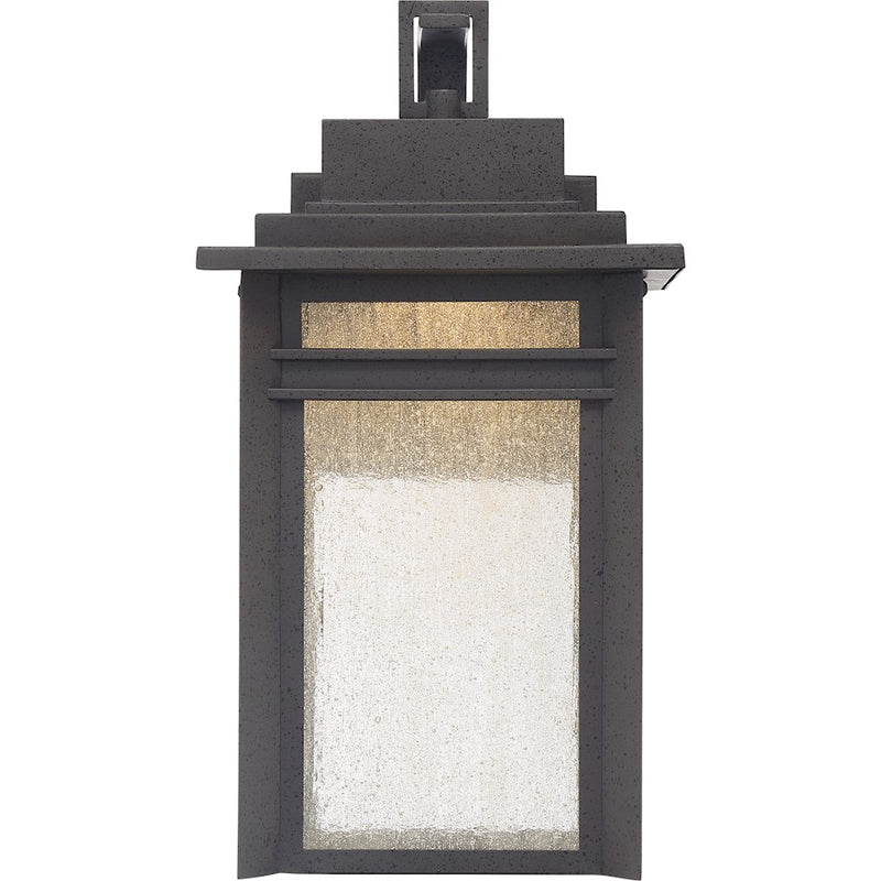 Quoizel Beacon Outdoor Lantern, Stone Black