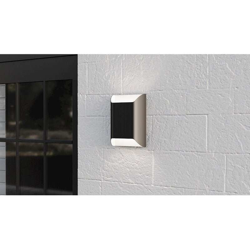 Quoizel Becklow 2 Light Outdoor Lantern, Matte Black