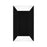 Quoizel Becklow 2 Light Outdoor Lantern, Matte Black