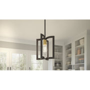 Quoizel Beaufain 1 Light Mini Pendant, Old Bronze
