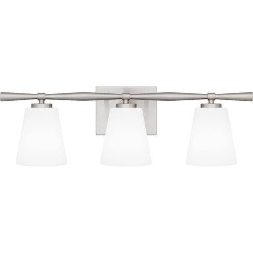 Quoizel Brindley 3 Light Bath Light, Opal Etched